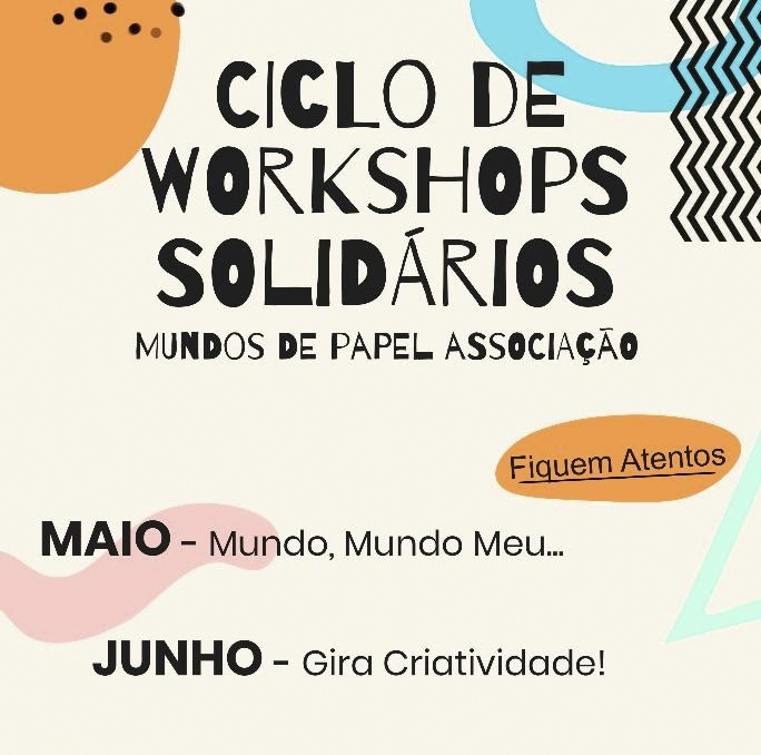 Notícia Ciclo Workshops Solidários